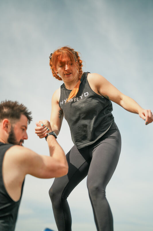 Full effort mid-workout